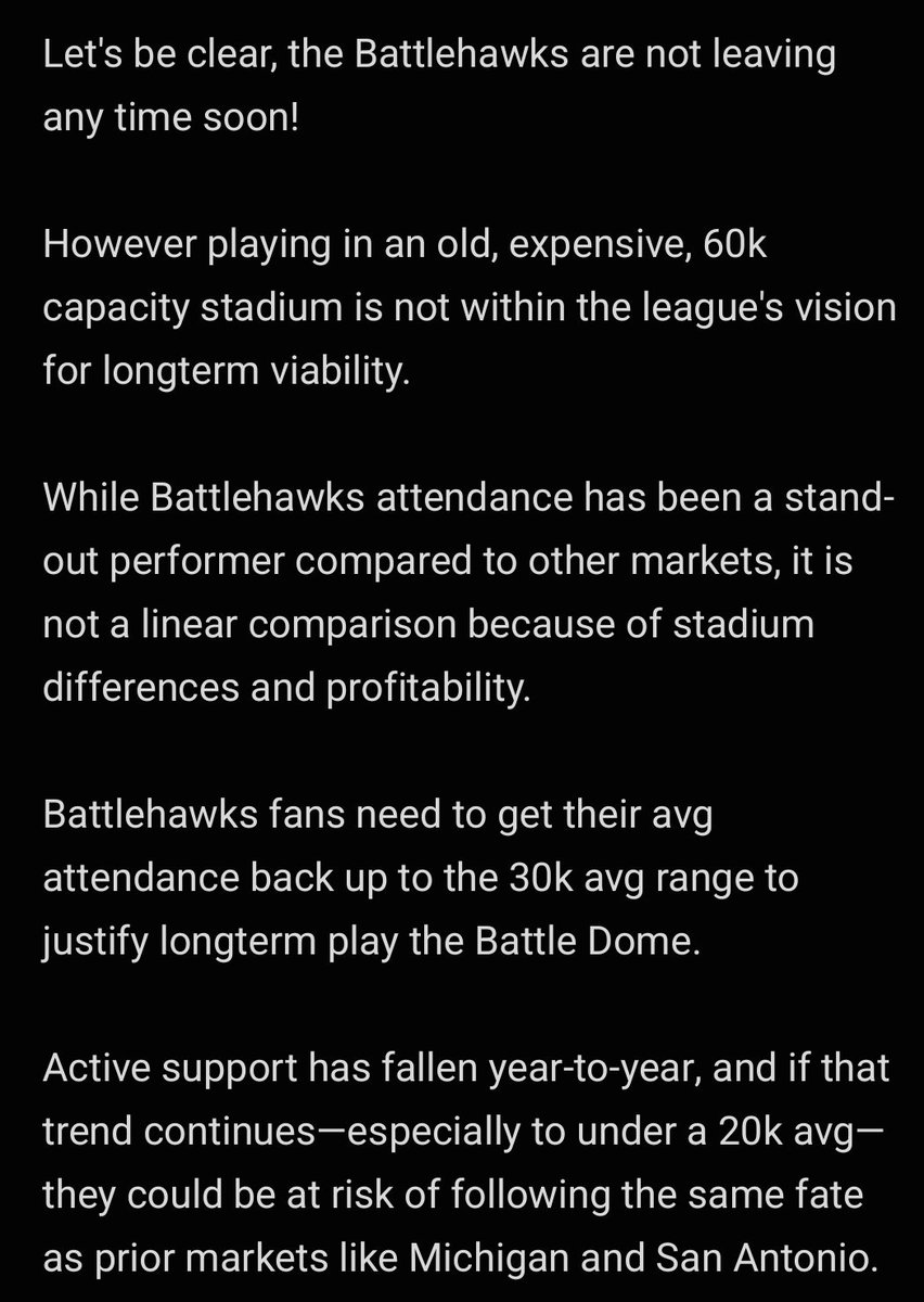 ProCatchYT's tweet photo. Potential Relocation Options for the St. Louis Battlehawks #UFL https://t.co/Mt4AH8Pl6i