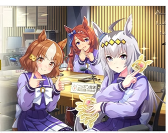 TrippyShr00ms4's tweet photo. a second game art style belno light has hit the umamusume https://t.co/AlOgmRavEG