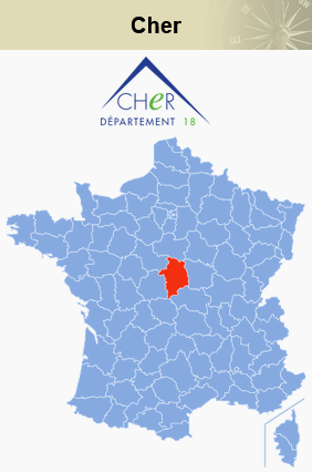 CLL49's tweet photo. Post Scriptum :
1°) Cours de l'Yèvre
2°) Emplacement du département du Cher en France https://t.co/7Xk1dHtOy8