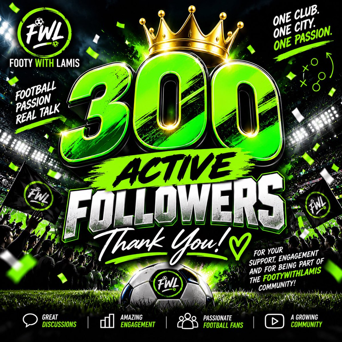 j_lanks's tweet photo. Appreciation post. Let’s keep going FWL family❤️. Shoutout to @Modest51704217 being my 300th follower📌 https://t.co/cUcIKKwFfM