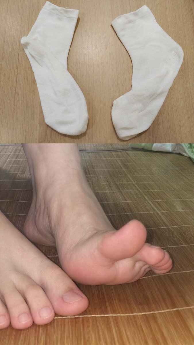 SSdolphes's tweet photo. 享20女赣州小兔@xiaotupu :内袜,内香足美.
密封包,中等内轻口袜,闻着尚优,内略带体香.
裆,分泌水多,痕迹固体少,前部略酸带臭,尿骚轻,养护干净.阴臭在中部缓释,套头猛吸,似豆沙甜味,虽轻不如阴蒂骚臭,也品的欢.总之带着甜屄.
袜,底微灰,酸味不重,用鼻探底,在美足加持下玩的不亦乐乎.最后套下面玩,有趣. https://t.co/GWLVeKOH8e