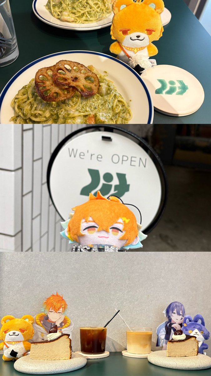 osakanaku_A's tweet photo. やよちゃ(@v4y_m )と鑑賞会＆カフェ活〜！！
誘ってくれてありがとう🥹美味しいものいっぱい食べて騒いで大満足の1日でした☺️
是非また遊んでください🥳 https://t.co/GW43SssIaJ