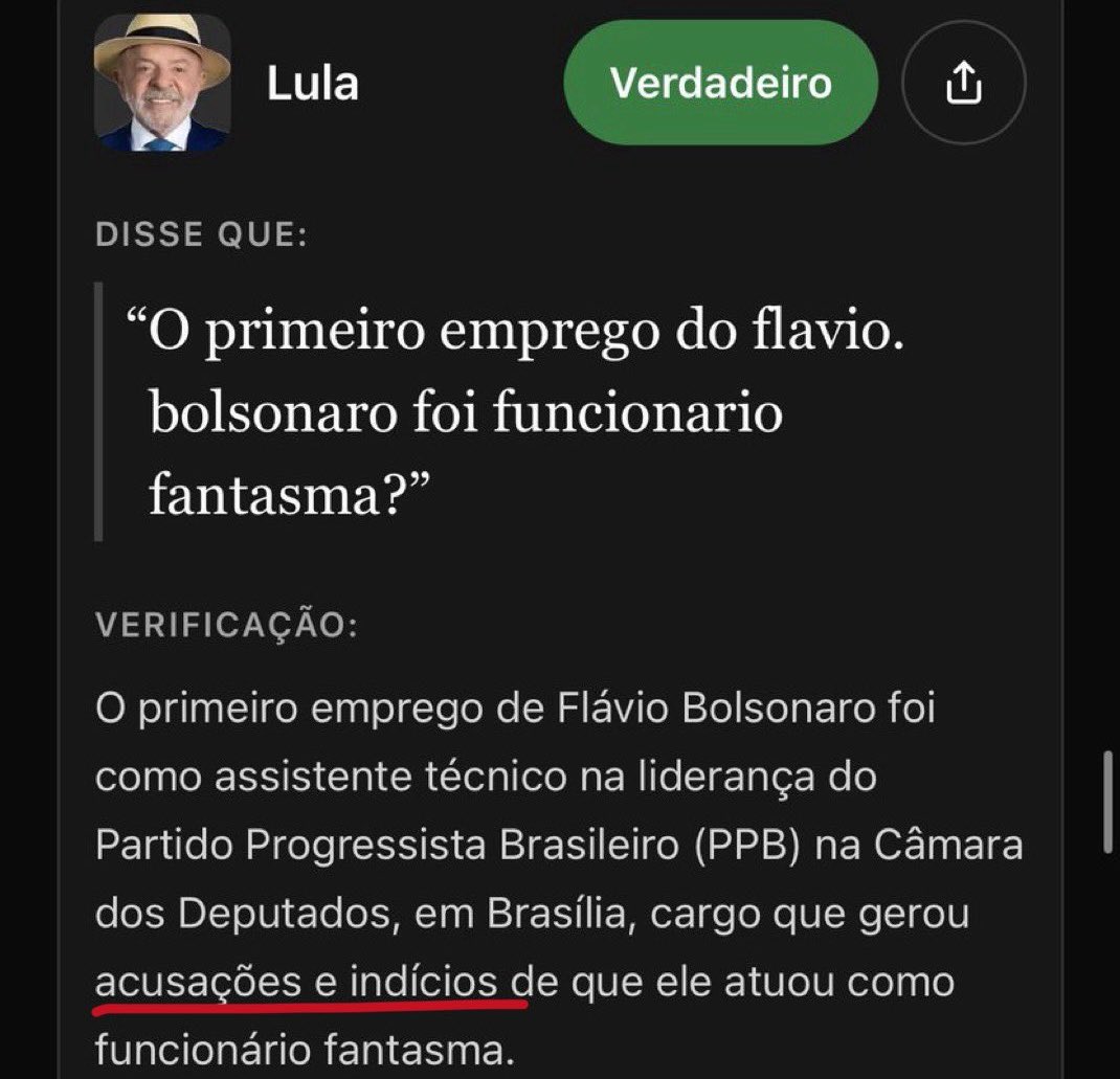 Cha_Cal73's tweet photo. “Flávio mentiu 6 milhões de vezes durante o debate, enquanto Lula só falou verdade” aí você vai ver e é tudo assim: https://t.co/sPGseGMwW0