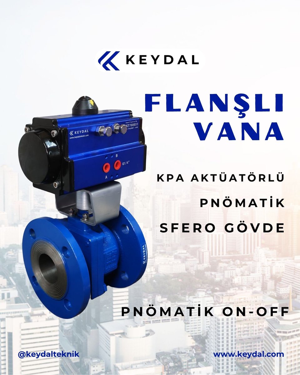 KeydalTeknik's tweet photo. Endüstriyel Hatlarda Güvenli ve Hızlı Akış Kesme: KPA Aktüatörlü Flanşlı Küresel Vanalar

🔗 https://t.co/FPUaKMxQay | https://t.co/eC8eavPGVT
#KEYDAL #KeydalTeknik #KPAAktüatör #FlanşlıVana #KüreselVana #PnömatikAktüatör #OnOffVana #VanaOtomasyonu #Mühendislik https://t.co/VPdssqEKVC