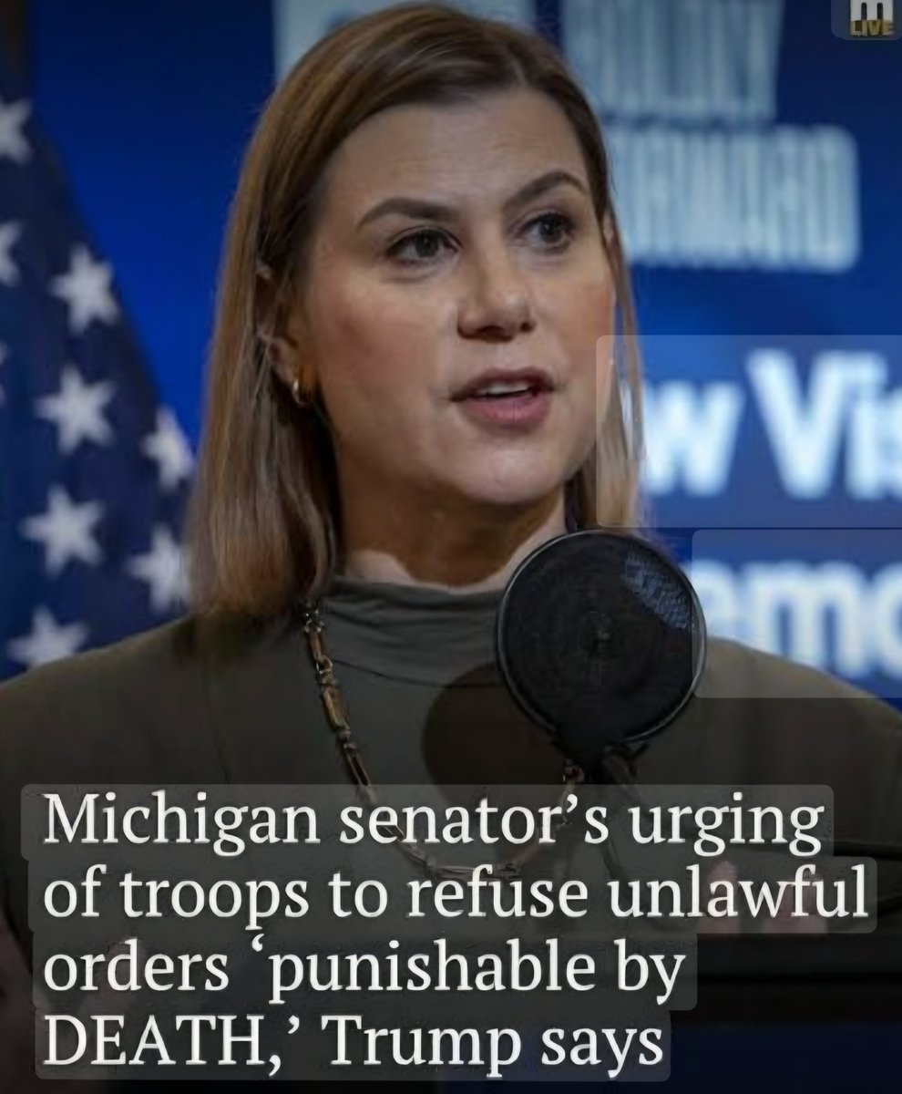Chicago1Ray's tweet photo. What kind of Majority leader allows someone like Elissa Slotkin who urged troops to disobey Trump, on the Armed Services and Homeland Security Committee

She threatened students with political retribution if they leave school and work for the conservative movement

This cannot go unpunished, he filed an ethics complaint to the Senate select Committee

She's former CIA, and she's trying to use that as a scare tactic to folks who serve in the military or in private life who love the country
