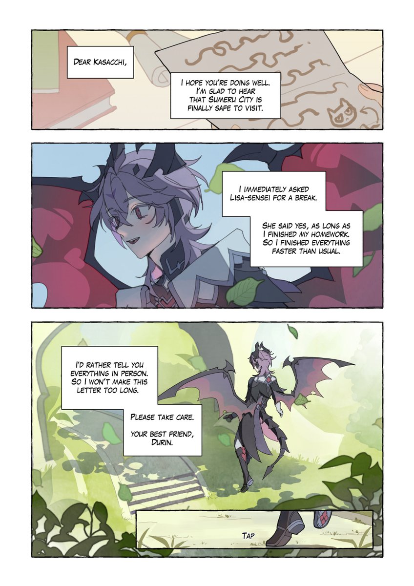 eucalypink's tweet photo. Sample of #GenshinImpact fan-comic

🌟Heartfelt Wishes🌟

Durin (focused)
48p / A5 / English
Price Rp 150.000

📨Catalog and PO form in reply

Available at A40 Sat &amp; Sun @ Comic Frontier 23 #comifuro23

[1/3] https://t.co/8EGnDFCRfn