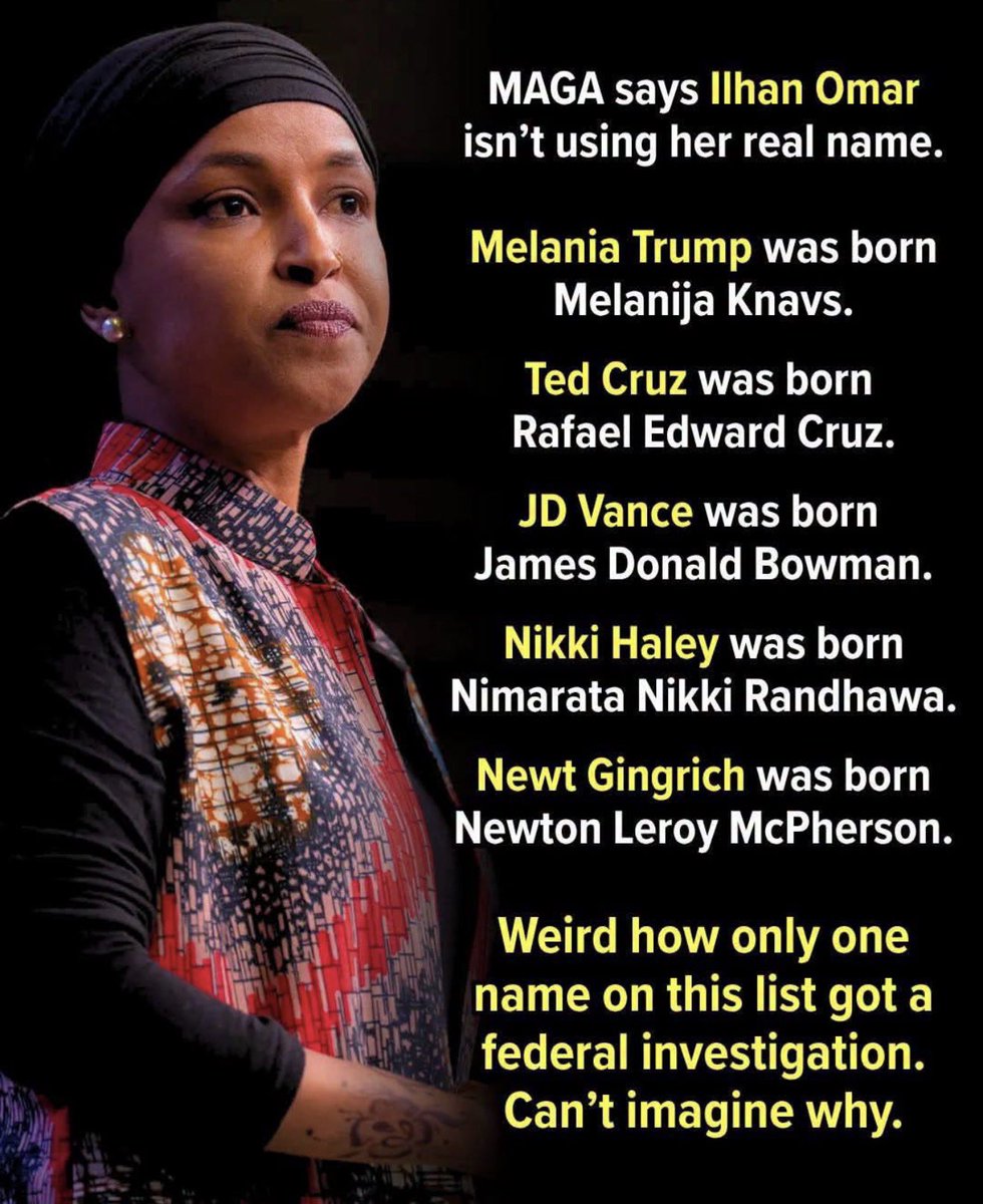 AbdinasirSola's tweet photo. The name change of MAGA hypocrites.🇸🇴🇺🇸 https://t.co/SG2g6T6zEp