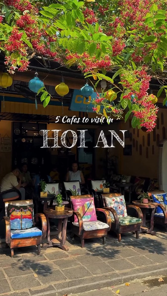 allanloko's tweet photo. A slow afternoon in Hoi An: coffee in hand, golden sunlight, old yellow walls, and nowhere to rush. Sometimes, the best part of travelling is simply slowing down. https://t.co/d7ASbpXSfn