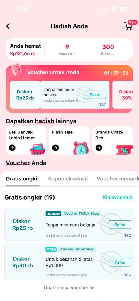 renjeunit's tweet photo. @TikTokShop_IDN Lumayan lumayannnn buat co barang💅🏻 #TikTokShop https://t.co/ZuXijSvLR2