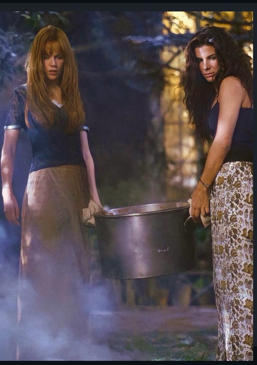 sandra8ullocks's tweet photo. 28 years ago today, the first Practical Magic premiered. It was quite polarizing, with critics saying it had too many women, a tone that couldn't quite find its footing. https://t.co/TVWsrs632X