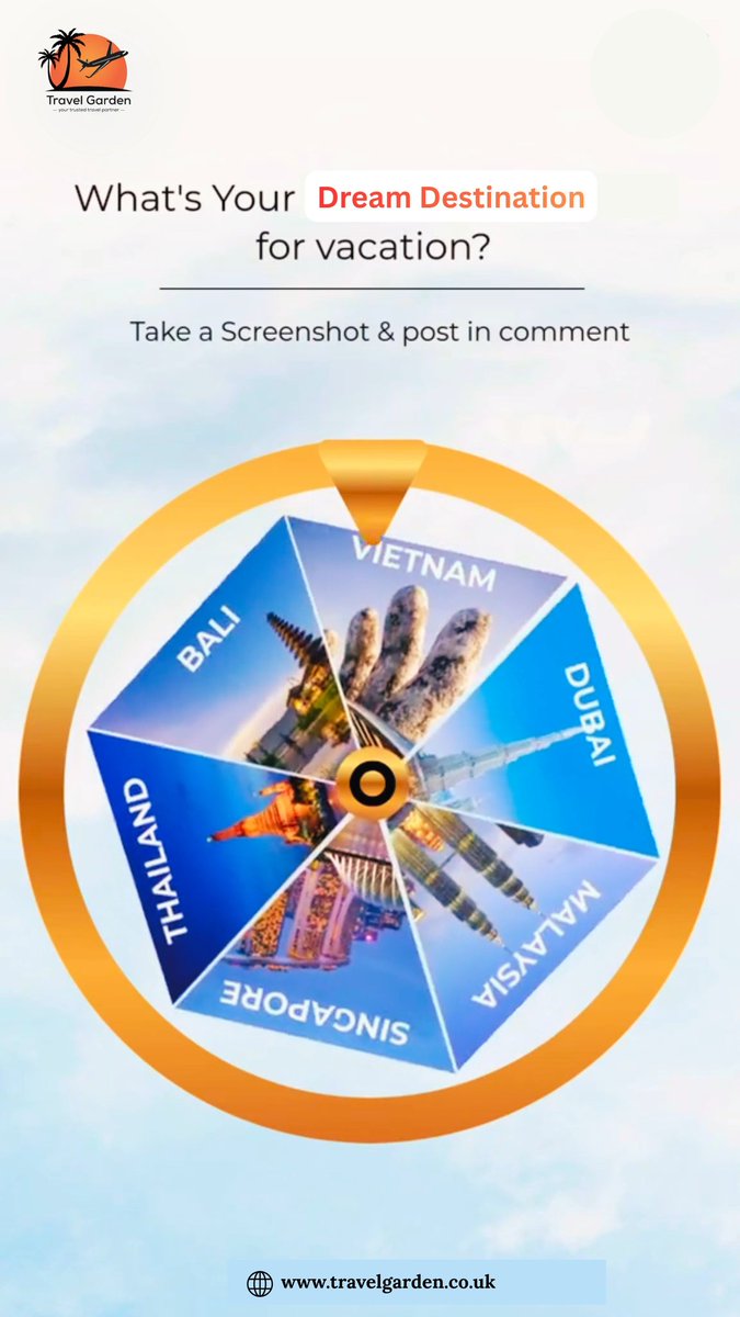 elmixcano's tweet photo. If you could fly anywhere tomorrow, where would you go: Dubai, Vietnam, Bali, Malaysia, Singapore or Thailand? Screenshot the video and share your result in the comments: “This is where I want to go! https://t.co/1GpKtkJmJO