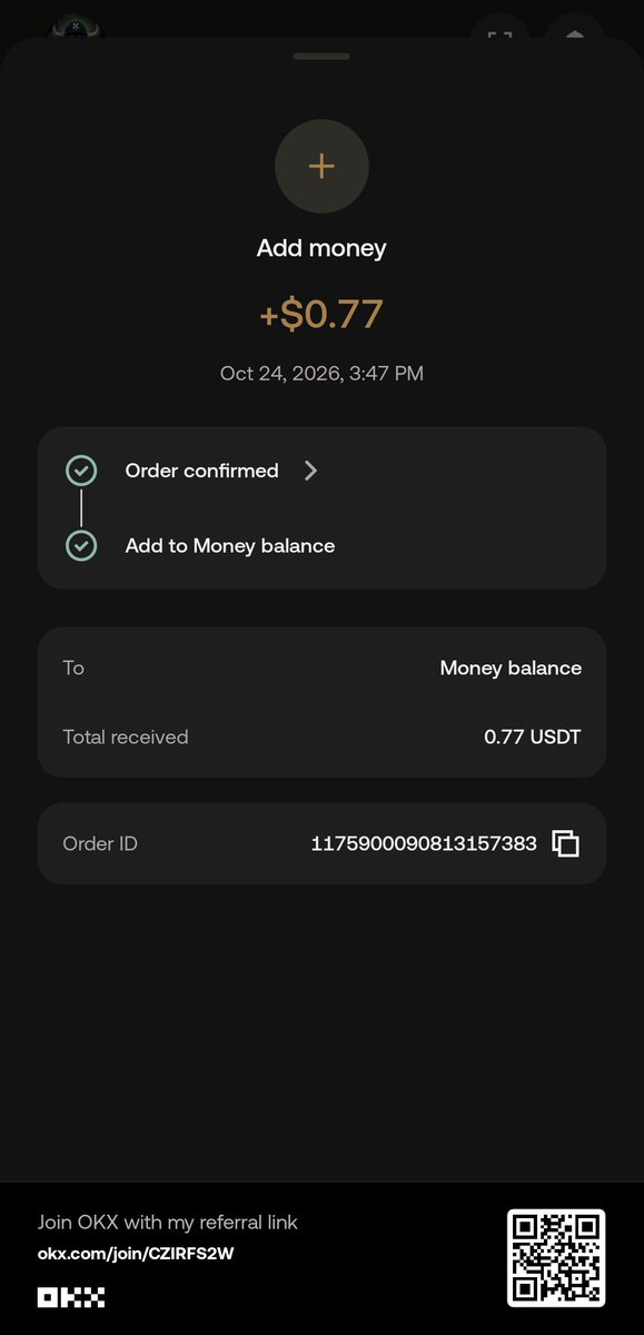 brianwambua121's tweet photo. @okxafrica I just bought some USDT on OKX money app using P2P and it was smooth and convenient am looking forward to continue using it because it is quite promising.
@OKXAfrica #OKXP2P #OKXMONEYAPP https://t.co/enNJm3XVOs