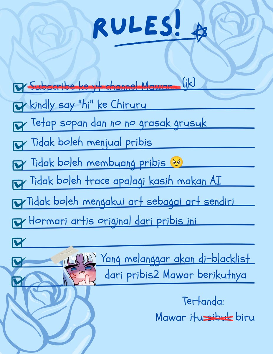 rosesareblue219's tweet photo. Awooo teman-teman #customers yang mau datang ke #CF23, aku sudah titipkan freebies ke kakak @chiruruu03 ya. I wish I could come and meet you guys, tapi apalah daya saya jauh xixi. Have fun semuanya 🫶🫶🫶🫶

(First ever freebies, jadi harap maklum kalo ada kekurangan) https://t.co/NyHvOV2mbw