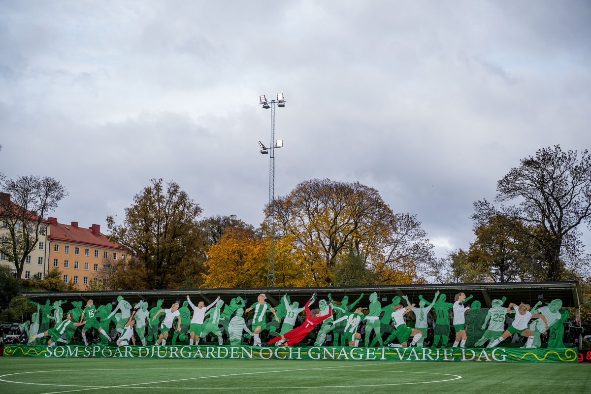 hammarbyfotboll's tweet photo. Derbyt är igång!

#Bajen https://t.co/l67jPYFOrN
