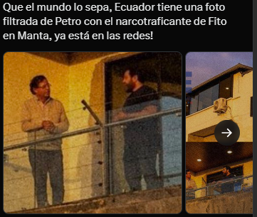 prixejef2's tweet photo. @maximilian19094 @RevistaSemana vamos por orden primero Petro , bennetti Alcocer y la demás escoria del pacto , después los demás https://t.co/eURj20Ozrl