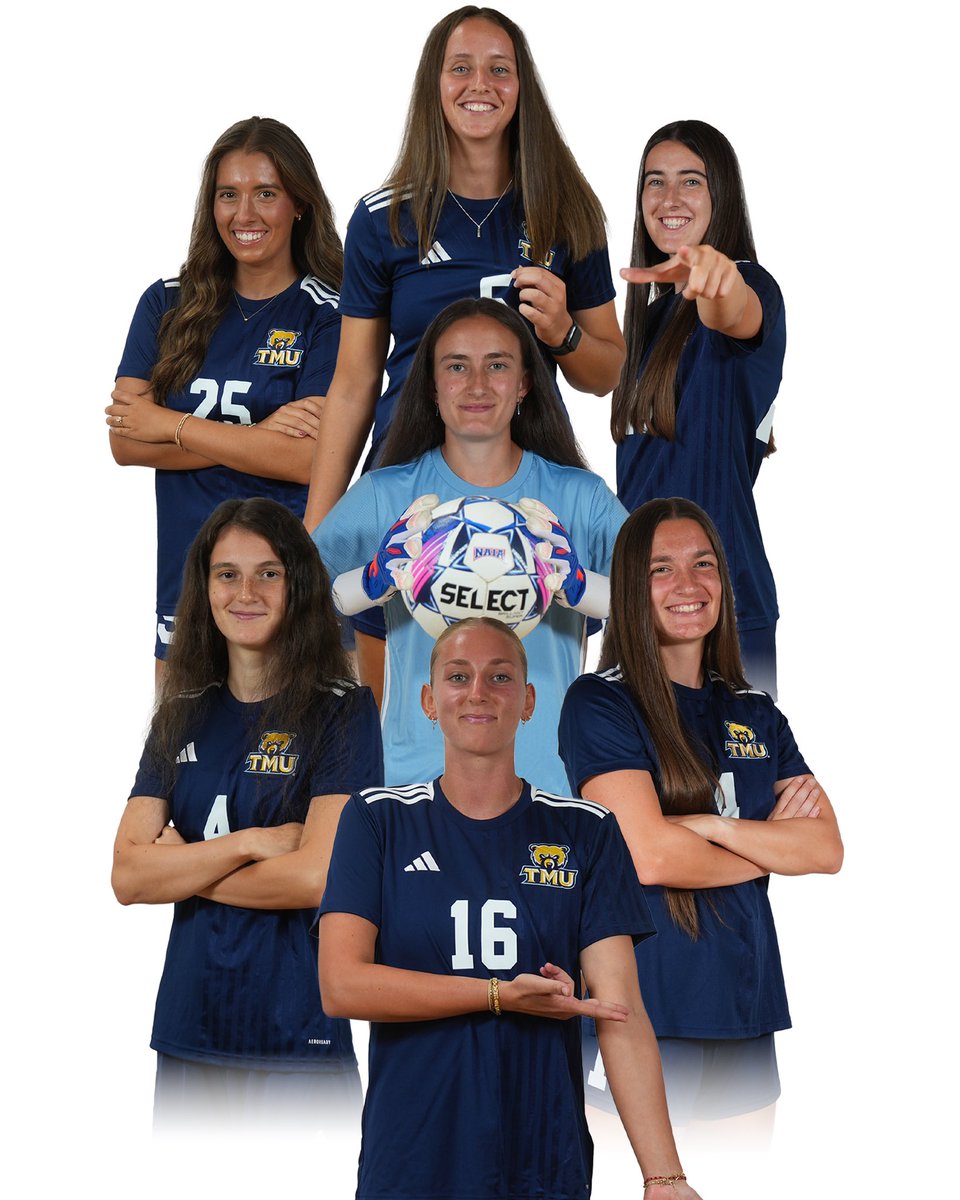 TMUBears's tweet photo. 𝐒𝐄𝐍𝐈𝐎𝐑 𝐃𝐀𝐘🐻⚽️

Women’s soccer celebrates senior day with the Alumni Game schedule for 1 p.m. at the TMU Soccer Complex! The ceremony will take place before the game.

#WeAreTMU https://t.co/WVhwFZRpQE