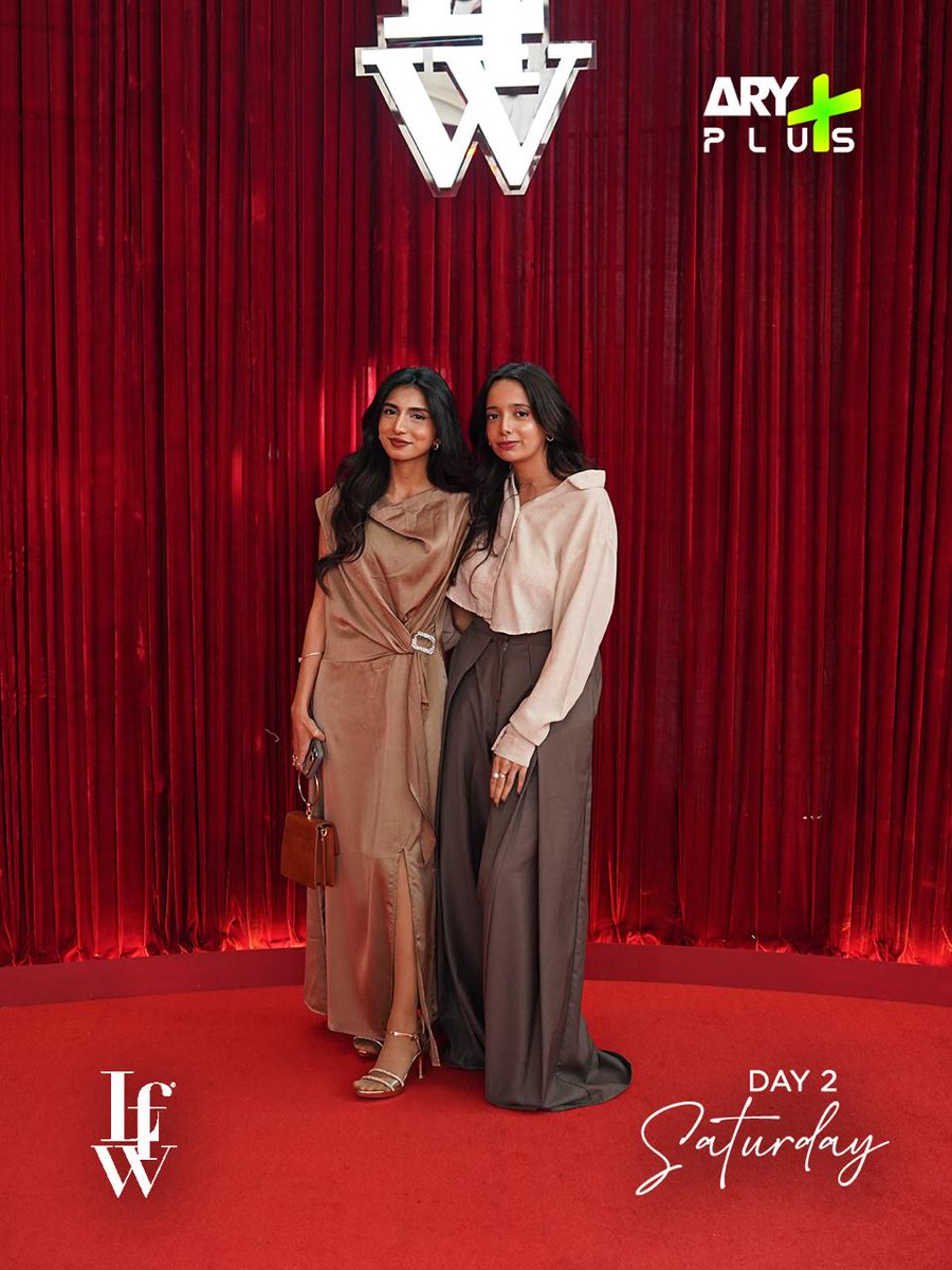 aryplusott's tweet photo. The fashion, the glamour, the runway moments! ✨
LAAM Fashion Week Season 2 is LIVE right now on ARY Plus! Tune in and catch all the action as it happens! 🔥

#LAAMFashionWeek #ARYPlus #LiveNow https://t.co/YlnqEX89OV