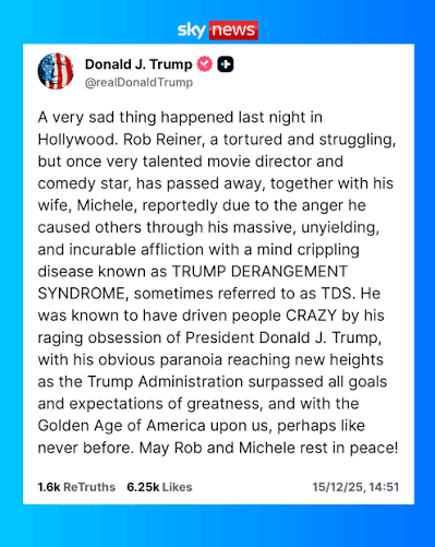 RascalRhett1's tweet photo. @BrilynHollyhand "every person in politics" he's talking about politicians, not randos on twitter. You'll always find crazies on the corners of the internet, should we hold Republicans accountable for their crazies? Kind of rich for you assholes to say this, your president mocks death constantly https://t.co/fbtASe0mSX
