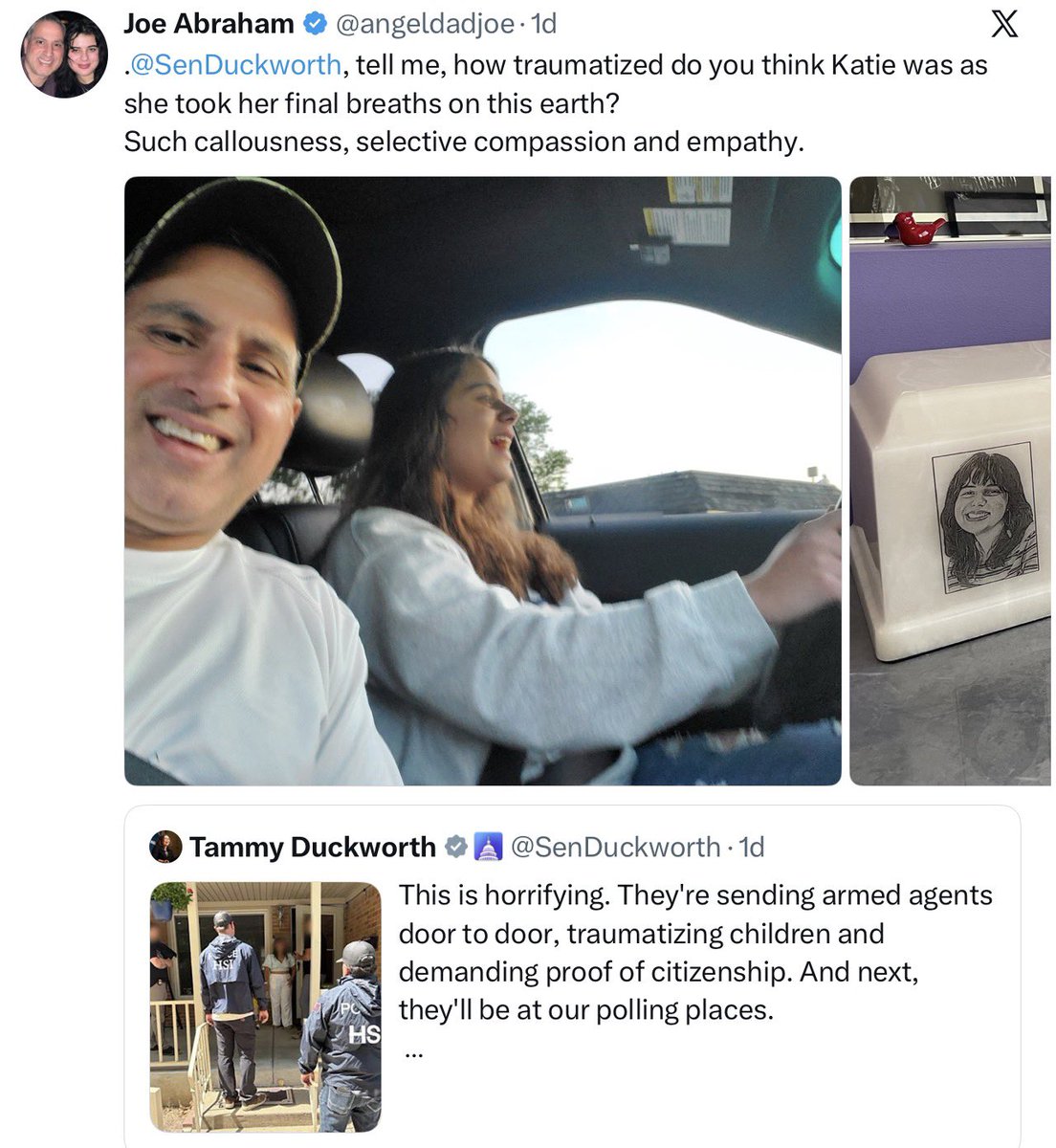 MissinRoyko's tweet photo. As misdirected and worthless as Tammy Duckworth has proven to be as a United States Senator, it will get even worse if Juliana Stratton joins her https://t.co/6l1jojjge3
