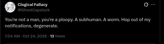hollysqueak's tweet photo. I set up an extension to auto-replace all instances of "troon" with "ploopy" and oh my god this is beautiful https://t.co/TlyHMUcMwy