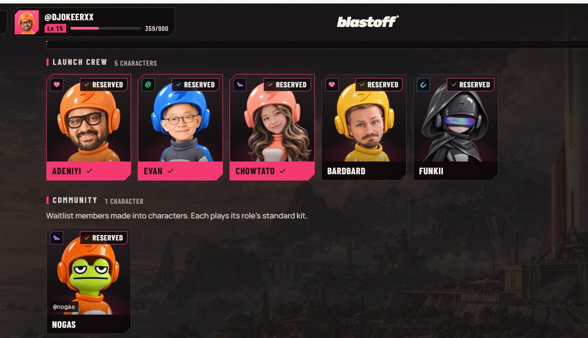 djokeerxx's tweet photo. Djokersss Crew 😎😎🔥🔥🔥 lets see how we cook @play_blastoff @SuiNetwork  some good stuff here.. https://t.co/l0fNGzoieE
