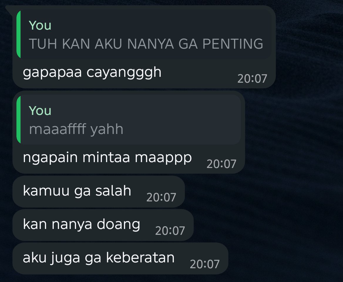 kosehqvs's tweet photo. DEMI APAPUN MELTING BANGET BACANYA #mlm https://t.co/wytrpqbSyr