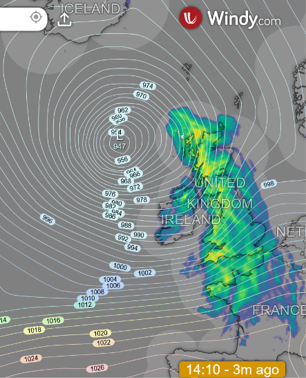 AlesandroSherry's tweet photo. #Weather #Radar📡&amp; #Pressure
14:10h #Dublin/#Derry/#Kellybegs/#Belfast/#Eire/#Ireland/#Scotland/#Glasgow/#Storwoway/#Reef/#Tarbert/#Gravir/#LewisAndHarries/#Hebrides

#BOELO #StormBOELO #TempêteBOELO #BorrascaBOELO

#Eire/#Ireland/#Irlande/#Irlanda🇮🇪
#Scotland🏴󠁧󠁢󠁳󠁣󠁴󠁿
#FaroeIslands🇫🇴 https://t.co/EuoDNfnqkO