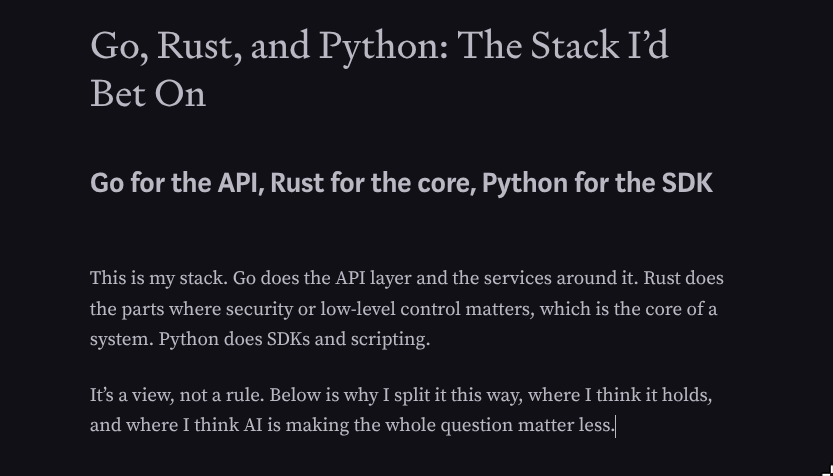 ImTheRealShek's tweet photo. Started writing an article, let's see where it goes. :) https://t.co/MoT7Kxffbw