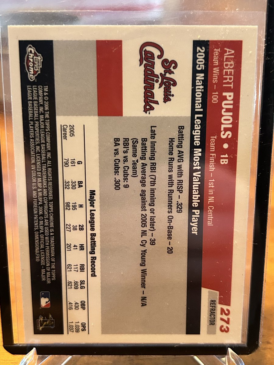 flamadiddledoo's tweet photo. Yesterday's mail opened this morning. Yes, another Pujols refractor. 

#thehobby #mail https://t.co/LMjTfmnWva