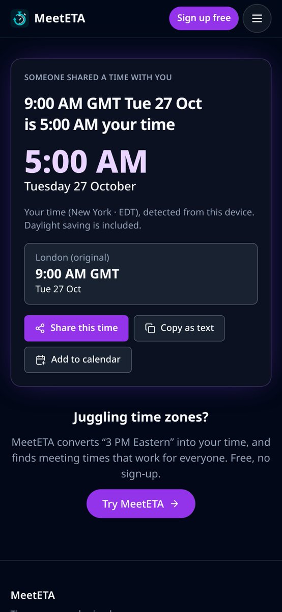 AkbarLalani's tweet photo. Europe's clocks go back tonight. The US waits until Nov 1. So for one week London is only 4 hours ahead of New York, not 5. Every recurring meeting across the Atlantic is about to land an hour off. 🙃

Check your calendar before monday  https://t.co/ALv8AgMoMC https://t.co/wdXRyYLOmq