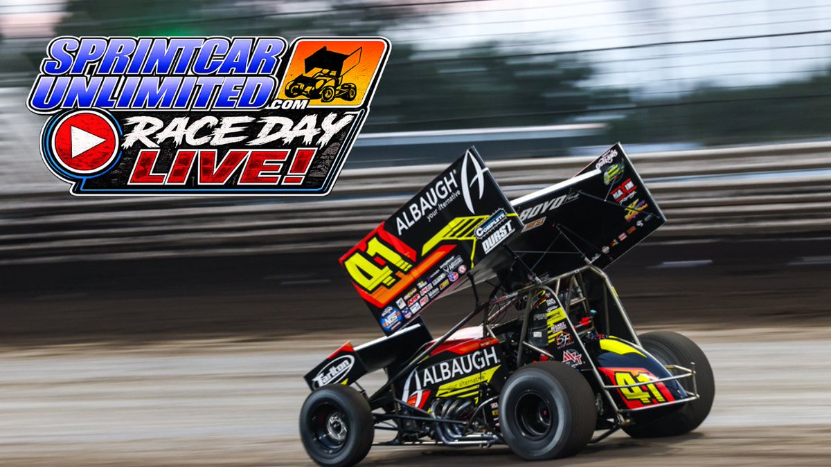 SprintCarUnl's tweet photo. We have another edition of the Race Day LIVE Show at roughly 12:15 EST today. The @WorldofOutlaws at Texarkana, @USACNation, what's up @bapsrace and more. Link: https://t.co/aH4O2DbKWW https://t.co/aCxNVS0QGU