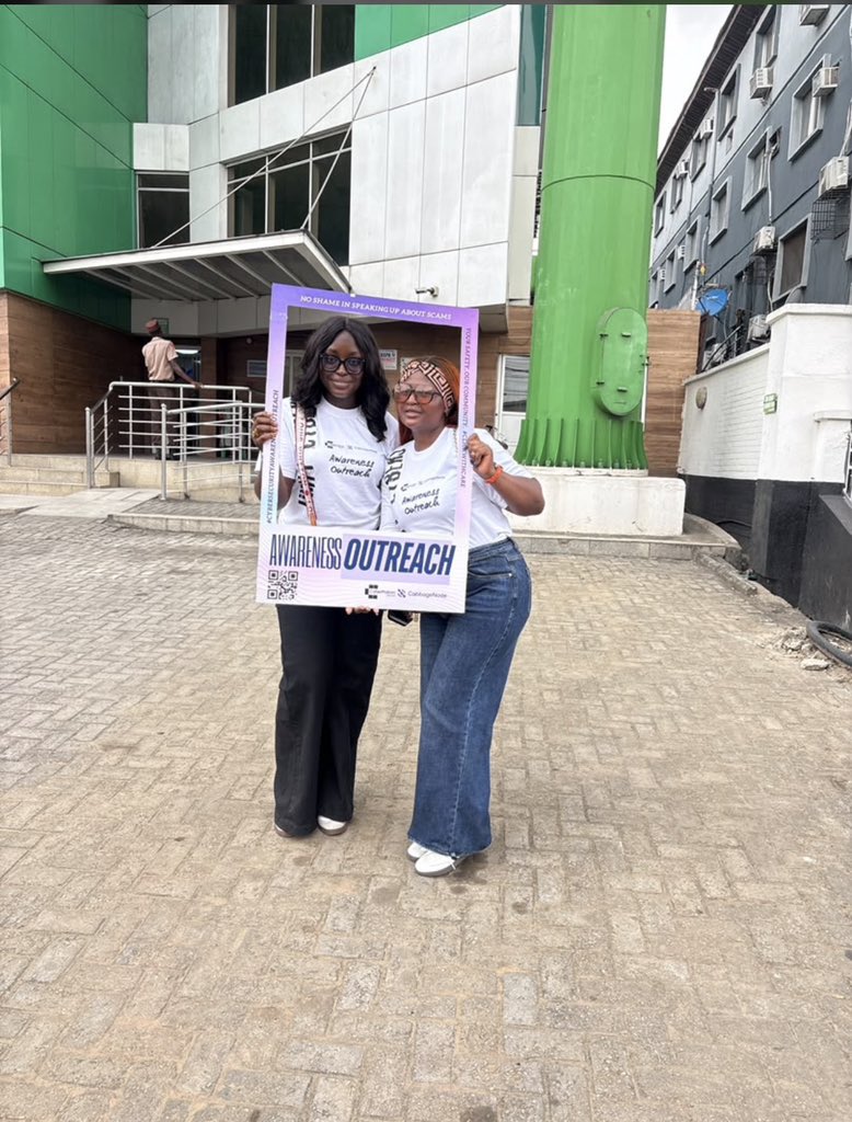 GloryOdeli's tweet photo. Cybersecurity Awareness campaign 
Lagos chapter 
It was a successful outing
Lets do this next year https://t.co/RDaH1svuzk