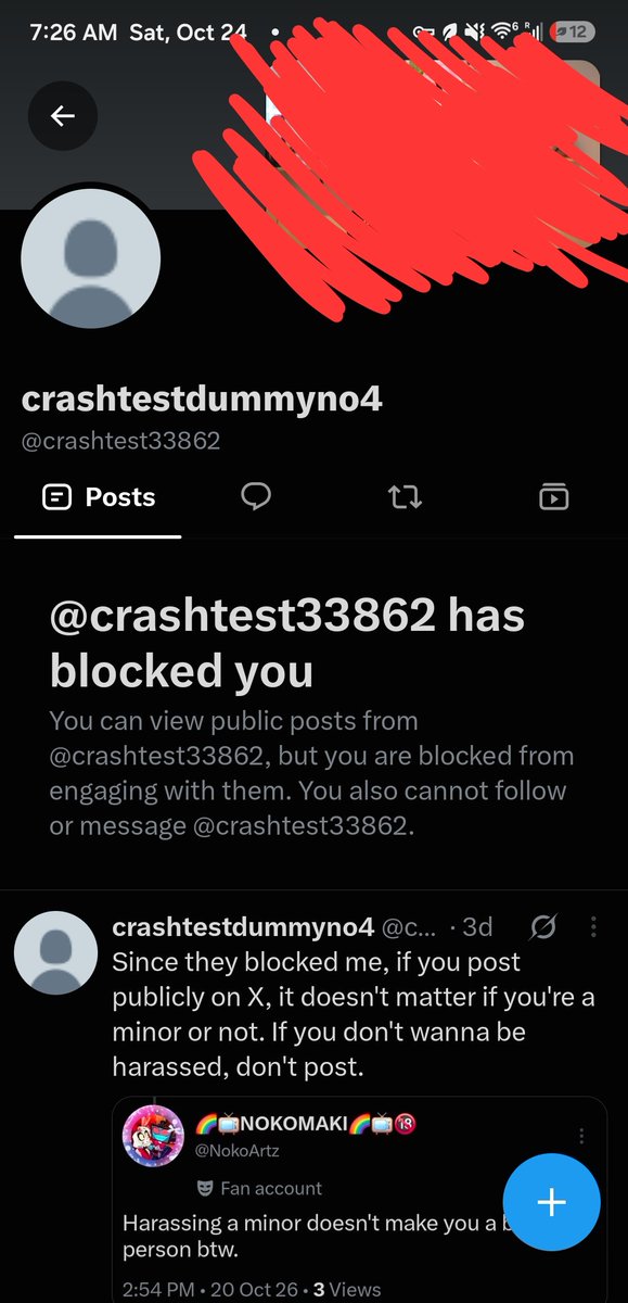 sideswapowo's tweet photo. @locxlsxdsxck @crashtest33862 @proffRamenEater @Augthesog LMAO I HURT HIS FEELINGS https://t.co/L5SJHZ1KCh
