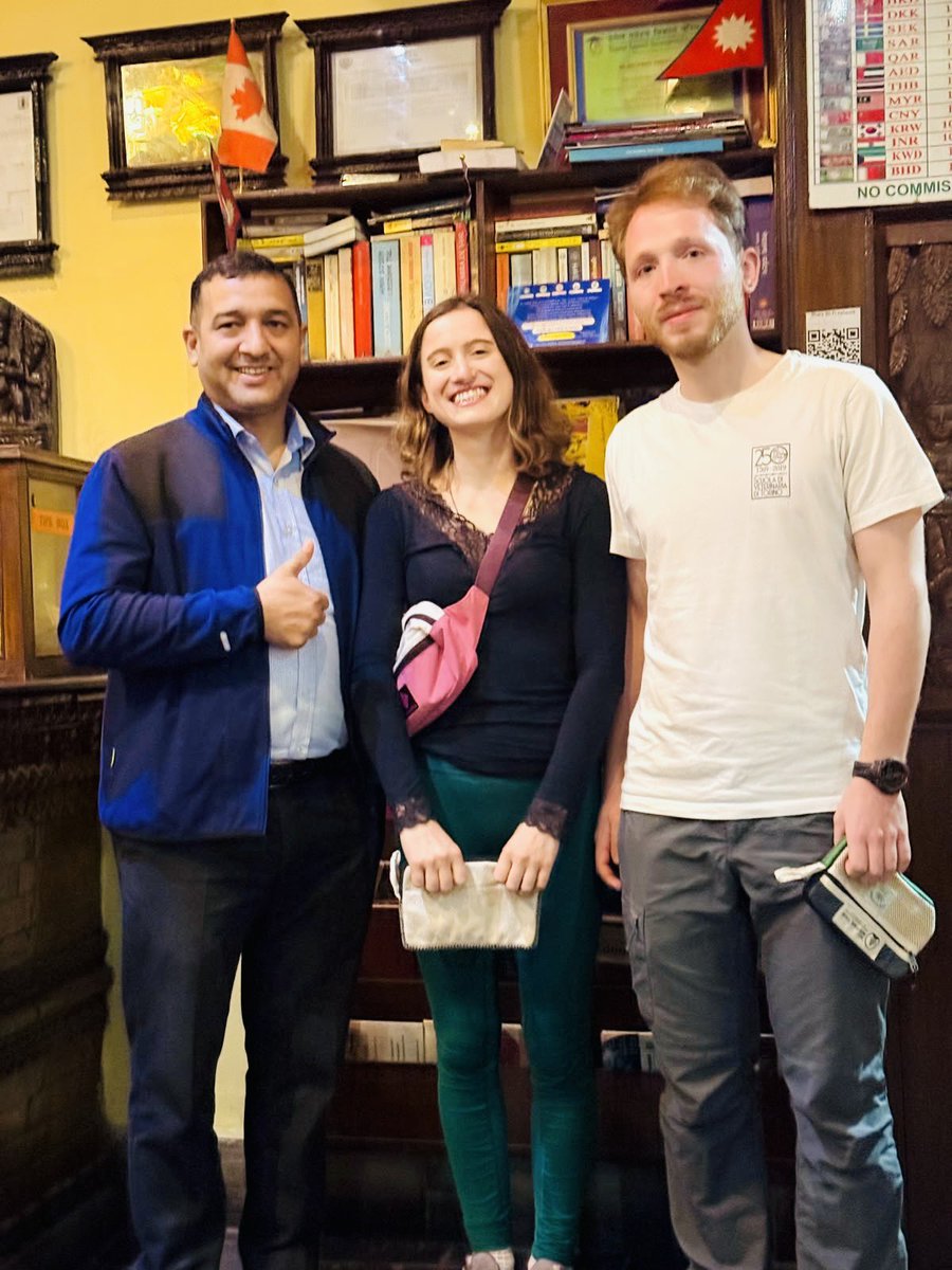 best_heritage_'s tweet photo. Our lovely guests from Italy 🇮🇹 are heading off on an unforgettable adventure along the spectacular Annapurna Circuit Trek.
https://t.co/krzEy9Hg4Q
Warm wishes from the entire team at Best Heritage Tour Nepal
#AnnapurnaCircuit #NepalTrekking #VisitNepal #ItalianTravelers https://t.co/WSrv50ASqs