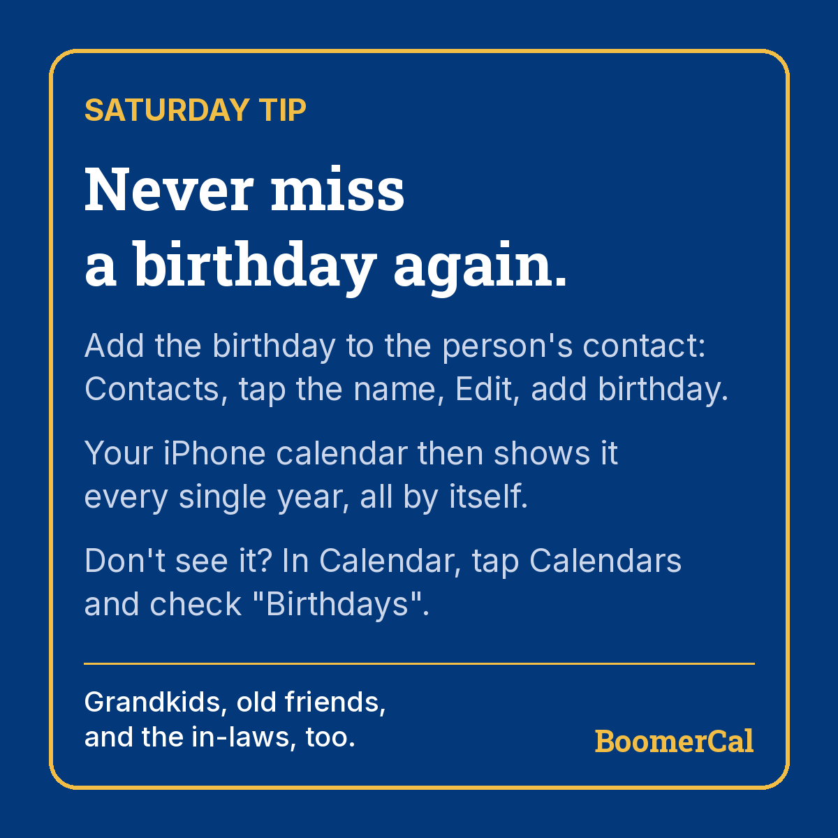BoomerCalApp tweet picture