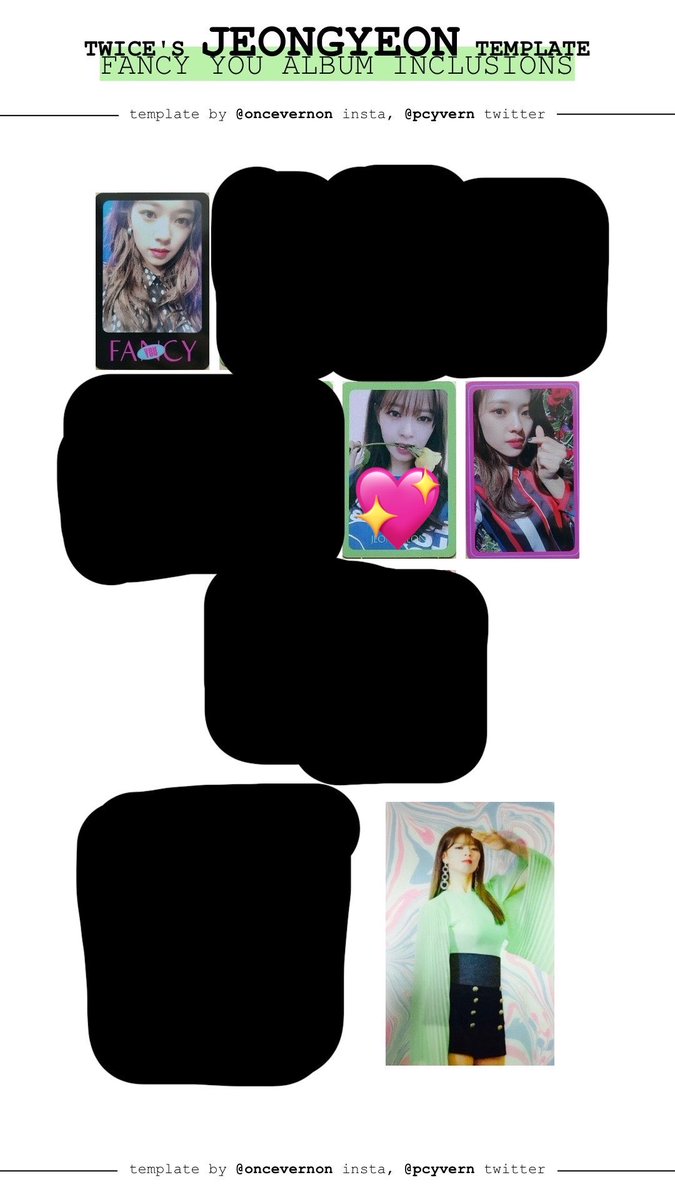 jjtmwm_'s tweet photo. 画像1枚目FANCY YOU封入物ジョンヨンすべて激求です(💖最優先)。こちらお譲り可能な方を優先させて頂きます
黒枠のついているお譲りトレカについては、画像2枚目以降の通りです。(&amp;TWICEナヨンは他の日本アルバム封入ジョンヨンでも◎) https://t.co/VgIgQdf6ro