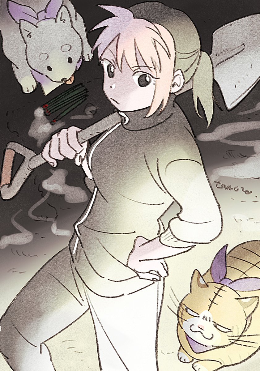 tamootoock's tweet photo. 墓掘りハナちゃん https://t.co/cM6Vl476Rd
