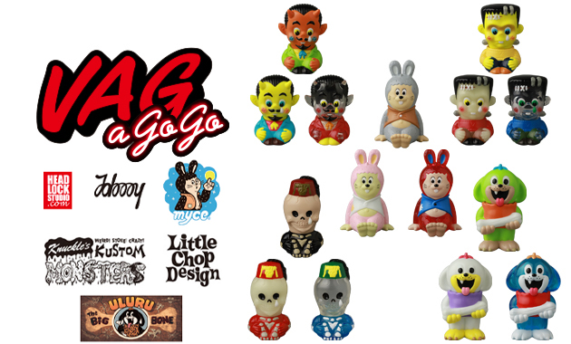 sofvitokyo's tweet photo. メディコム・トイ公式各ショップに「VAG A GO GO HEADLOCKSTUDIO」登場！ https://t.co/h6f5DiHmNq https://t.co/OyXtNMjhKR