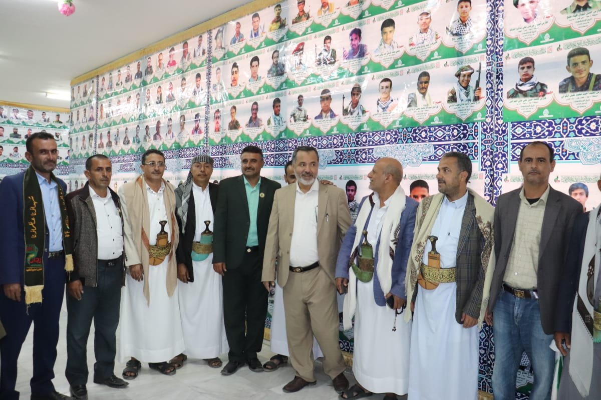 AJnyd51393's tweet photo. حجة | افتتاح معرض صور الشهداء وتدشين فعاليات الذكرى السنوية للشهيد بزيارات ميدانية لأسر الشهداء وروضاتهم

#شهداؤنا_عظماؤنا
#الذكرى_السنوية_للشهيد_1448هـ https://t.co/zV9O3QMF84