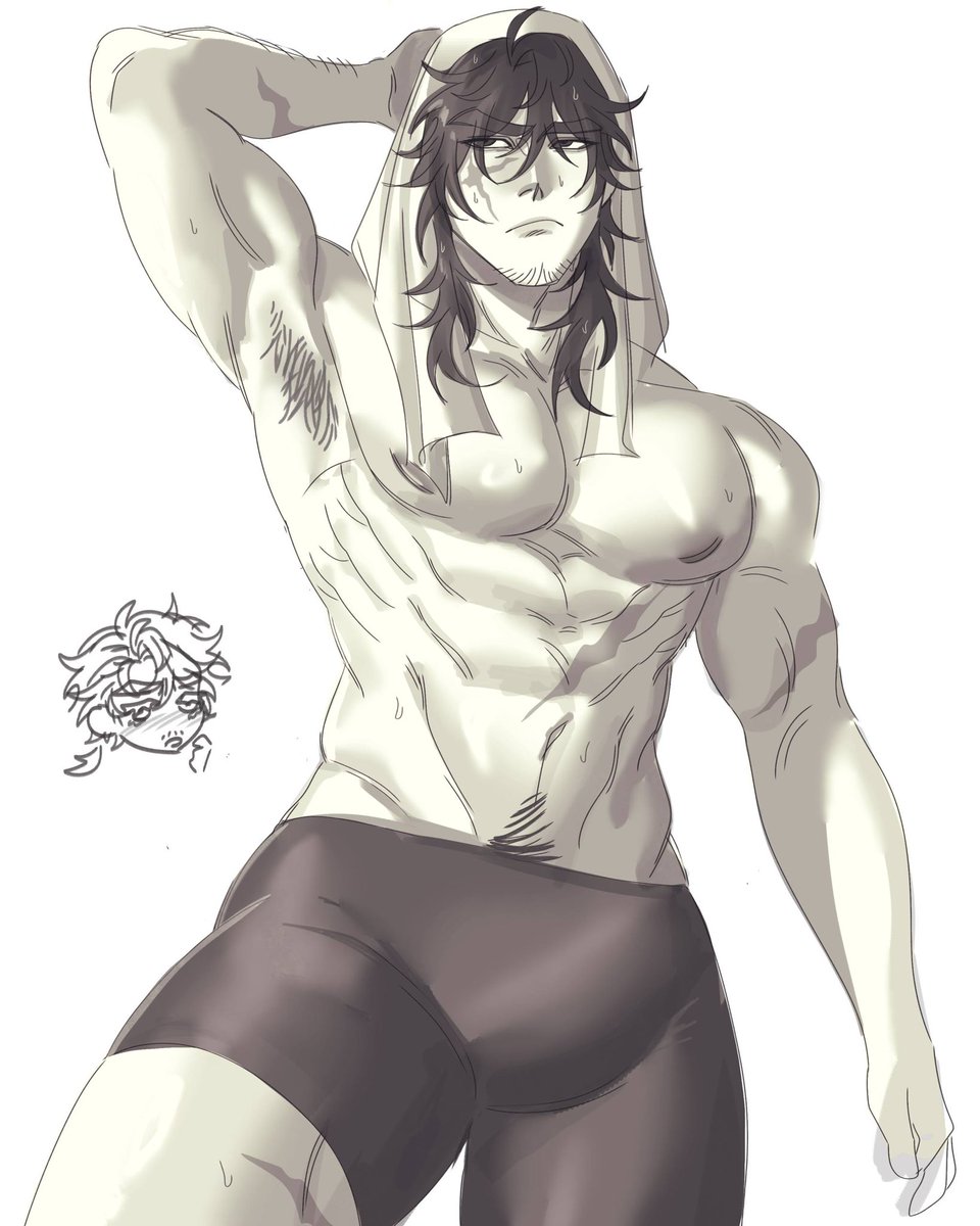 evilkurai's tweet photo. After shower🚿
#oc https://t.co/pMpkGDGpbs