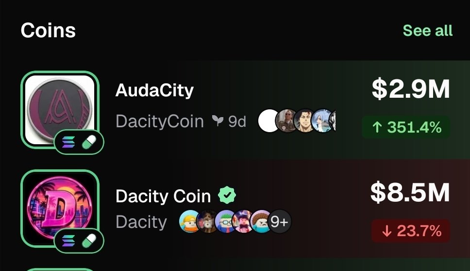 LookForEntries's tweet photo. Lol you fools really tryna vsmp a verified token on @pumpfun

Sort your heads out.

$Dacity $DacityCoin https://t.co/62oZMQ0Mt2