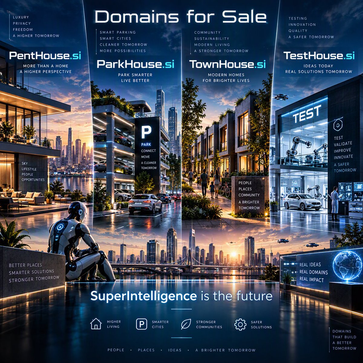 NeomDomain's tweet photo. #PentHouse #ParkHouse #TownHouse #TestHouse #SuperIntelligence https://t.co/oEiRaDkISe