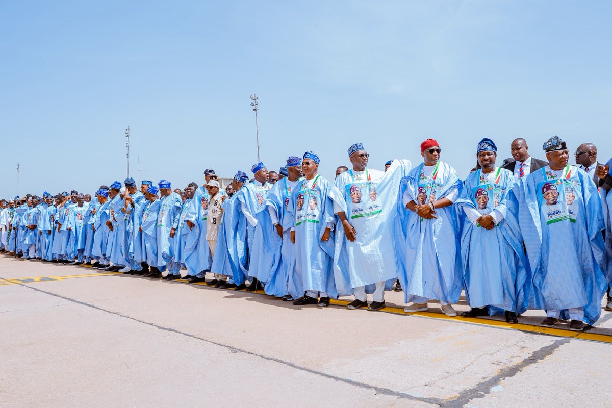 stanleynkwocha_'s tweet photo. President Tinubu Arrives Kaduna For Grand APC Presidential Campaign Flag-Off

Relax the Jagaban is here! https://t.co/O7kbUszRSz