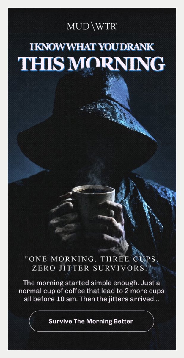 faberxco's tweet photo. Best designed DTC emails I've seen lately.
Saved you signing up to every brand:

1Magic Spoon welcome offer
2The Fleece Company abandoned cart
3MUD\WTR campaign
4Jones Road campaign

What each one does well ↓ https://t.co/5B2aHTkPnw