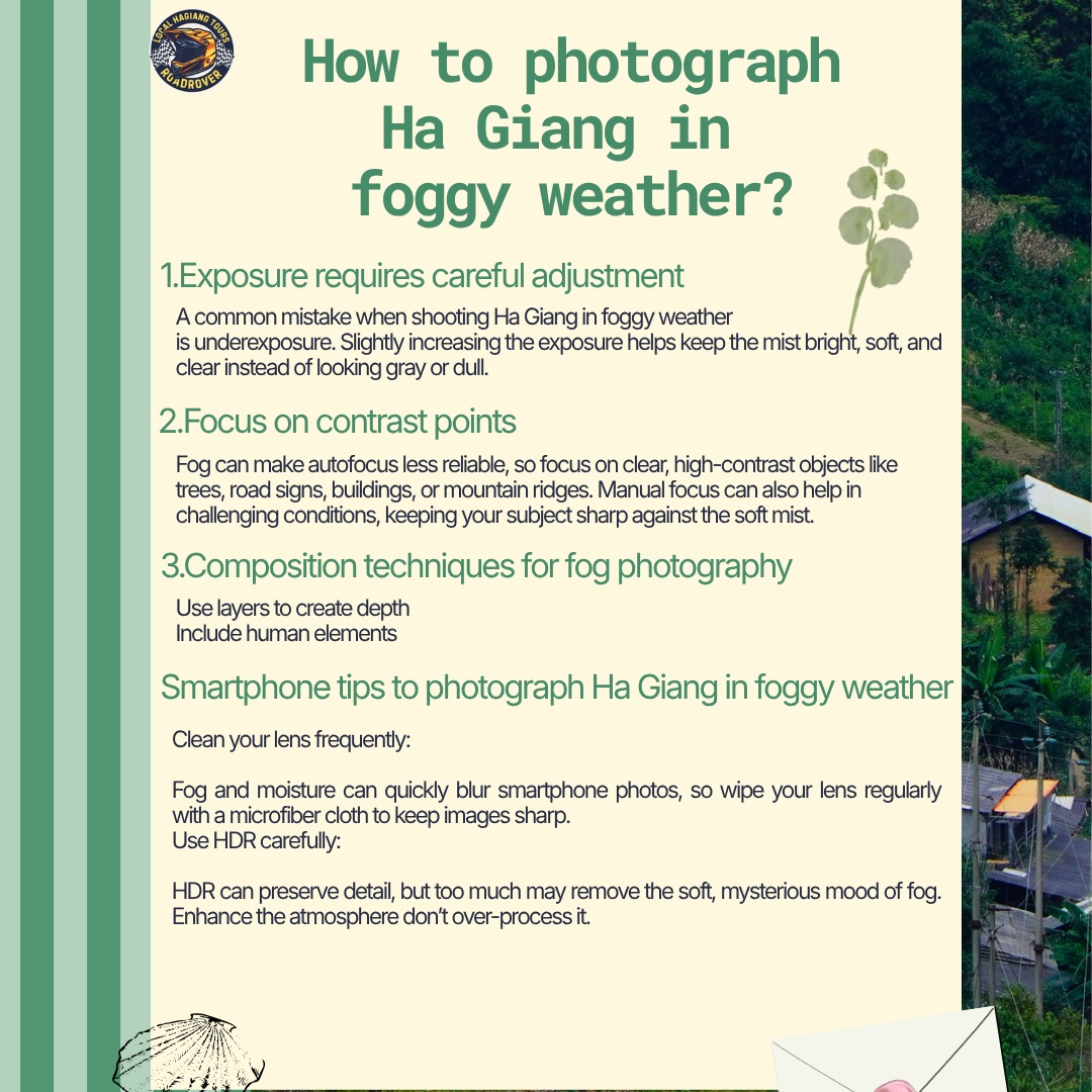 dimplesdg's tweet photo. Foggy roads, soft light, and a little mystery. When photographing Ha Giang in the mist, keep your lens clean and use HDR sparingly. Don’t remove the fog—capture the atmosphere. Sometimes, less clarity creates more magic. https://t.co/6cPcAtLMya