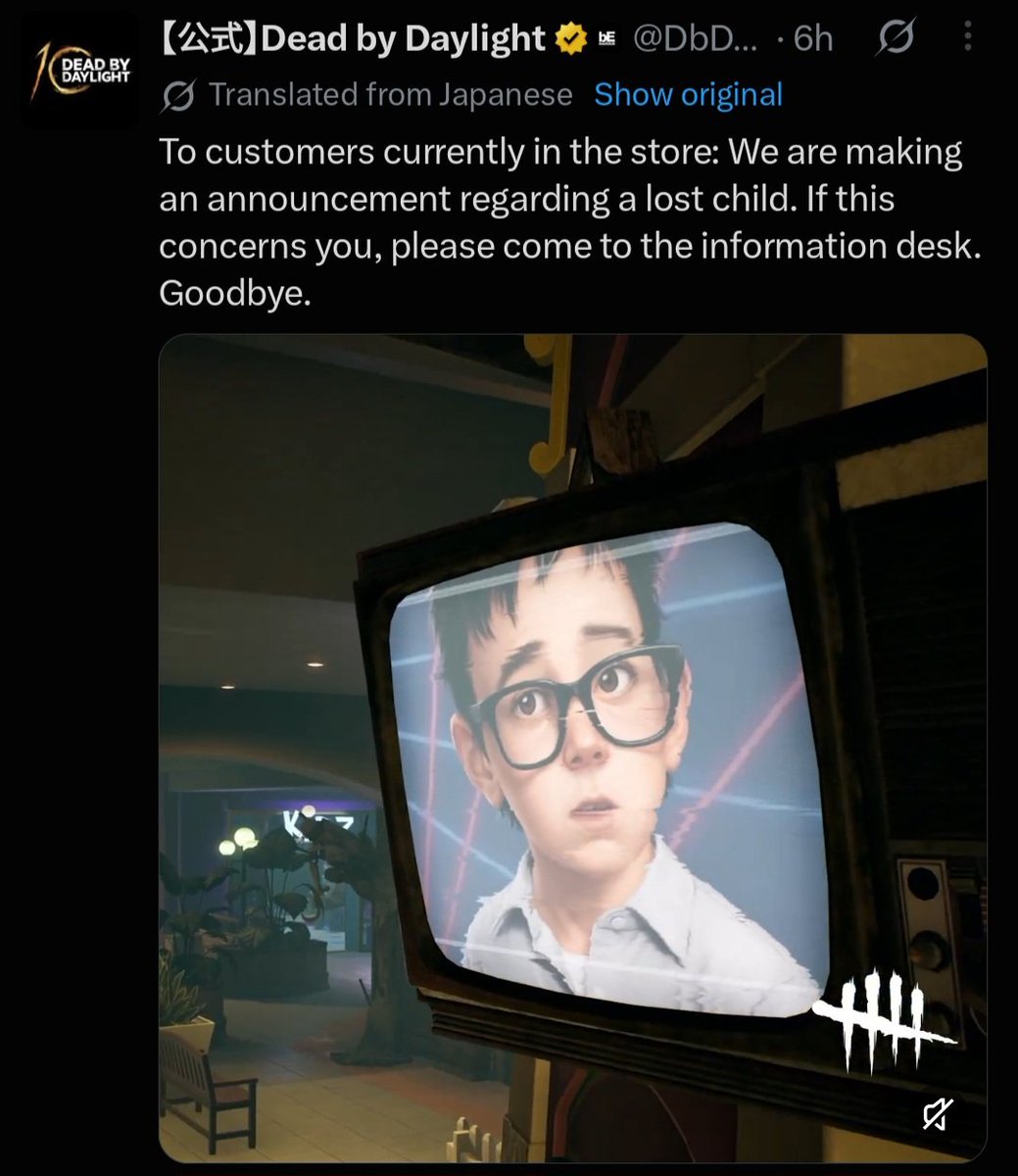 PlZZAWHAT's tweet photo. #𝐃𝐖𝐄𝐄𝐓⠀it's really interesting to me how the caption for the teaser on dbdjapan has this to say about dwight getting lost in the mall —— indirectly giving a little more straightforward context to his situation than what we got from bhvr's main acc 😄 the picture of dwight + https://t.co/1Wfewxg932