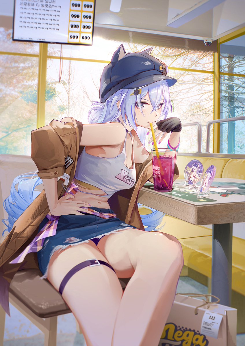 Jelmul's tweet photo. ☕

#SCRIPT_MGC #메가MGC커피 #스타레일
#honkaistarrail #hsrcreators #hsrfanart #SilverWolfLv999 https://t.co/rwPXdWEkHQ