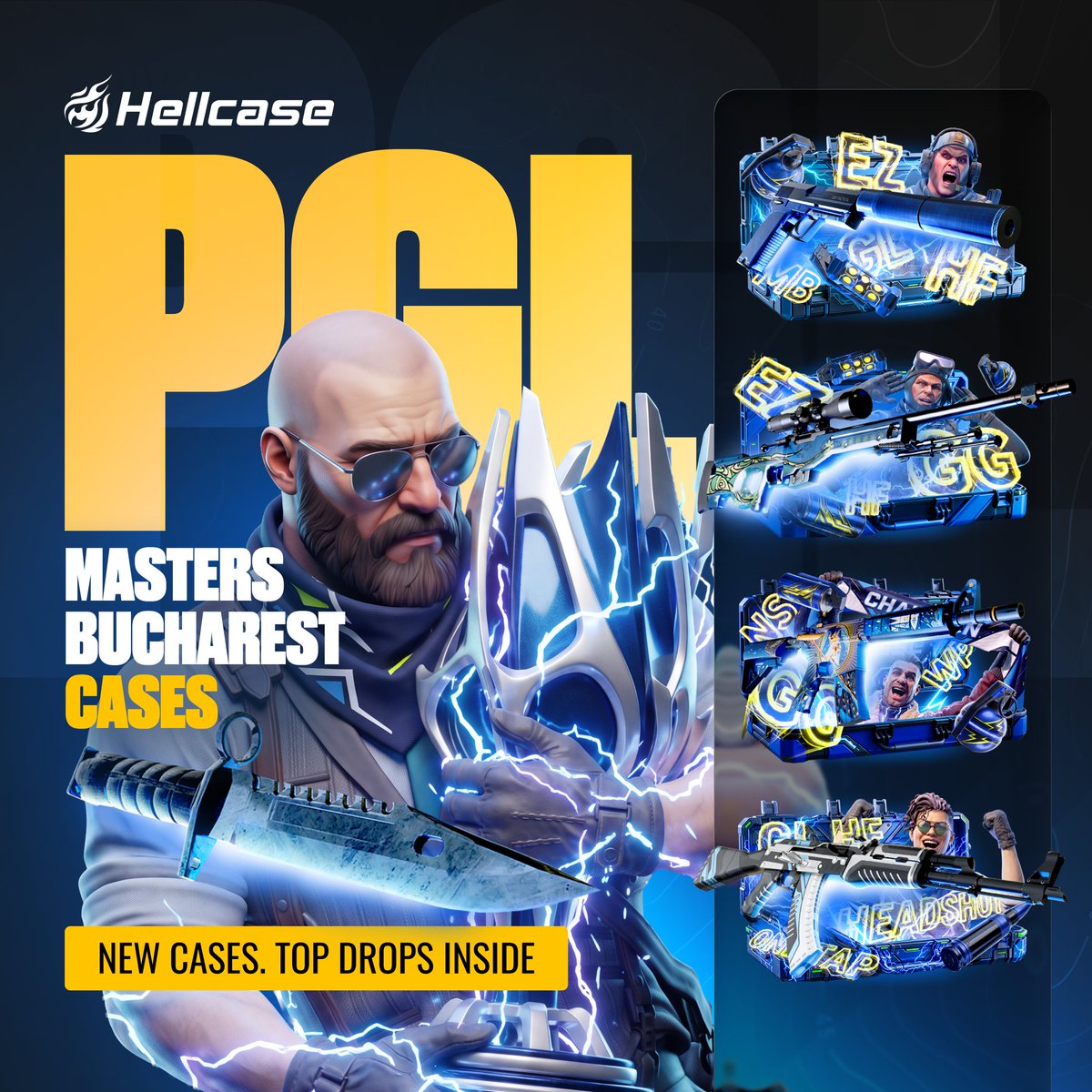 VideoPower_cs's tweet photo. NEW Bucharest 2026 Cases – Promo Code 🏆

🎁 Exclusive Offer:
Get a FREE case, $0.70, and a 10% deposit bonus! 🔥

💰 Use code: VIDEOPOWER on Hellcase

➡️ https://t.co/imks1FSSp2 (Claim your free case, $0.70, and bonus now!) ⚡

#hellcase #hellcase2026 #hellcasepromocode https://t.co/1wVVHlsyT9