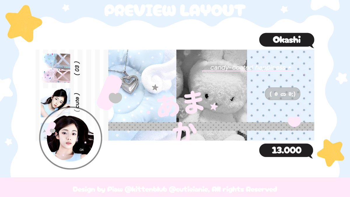 kittenblub's tweet photo. Help repost nya bole? Makasii so muchie 🍡

He__ellow aku ada layout a2o lite OA Rada Young Ayune sudah bisa ditake skrng melalui DM / tele aku silahkan guys >__o✨️☝🏻💬 #zonauang https://t.co/iLEKoCR2MC