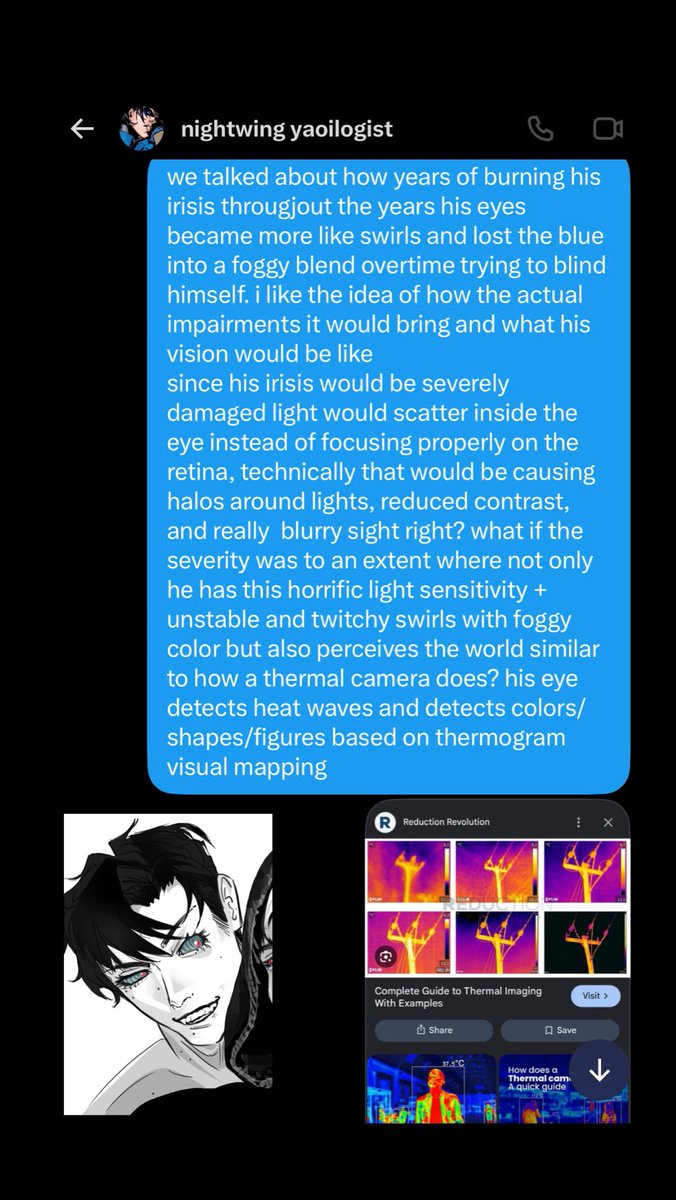 erebytee's tweet photo. wanted to explain further about the intentional spiral foggy eye look behind my superboy prime drawings based on me and @aglaeaist ‘s SBP re-design https://t.co/mP15nFxJJl
